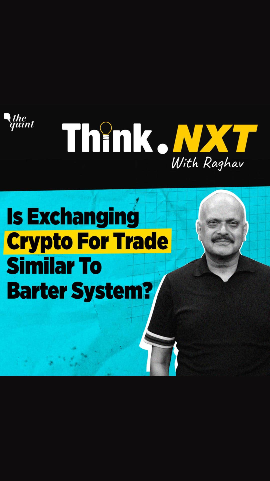 Think.Nxt Episode 1: Can Crypto Replace Money To Create A New Financial  Order?
